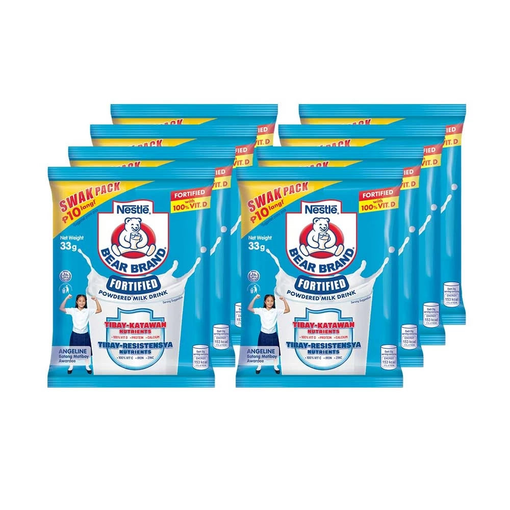 Nestle Bear Brand Fortified Powdered Milk Drink | 33G