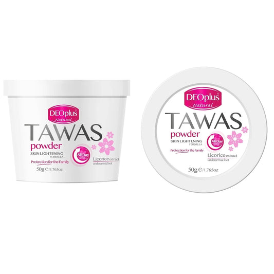 DEOPLUS Tawas Powder with Licorice Extract 50g - Natural Deodorant