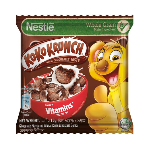 Nestlé Koko Krunch Chocolate Cereal 15g - Authentic Pinoy Breakfast